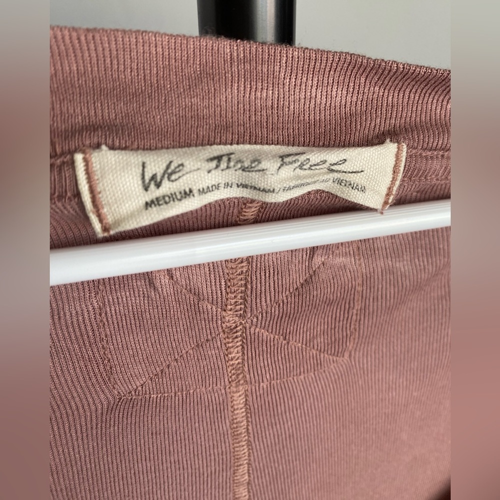 We The Free Long Sleeve Pleated Tunic in Mauve - Picture 5 of 7